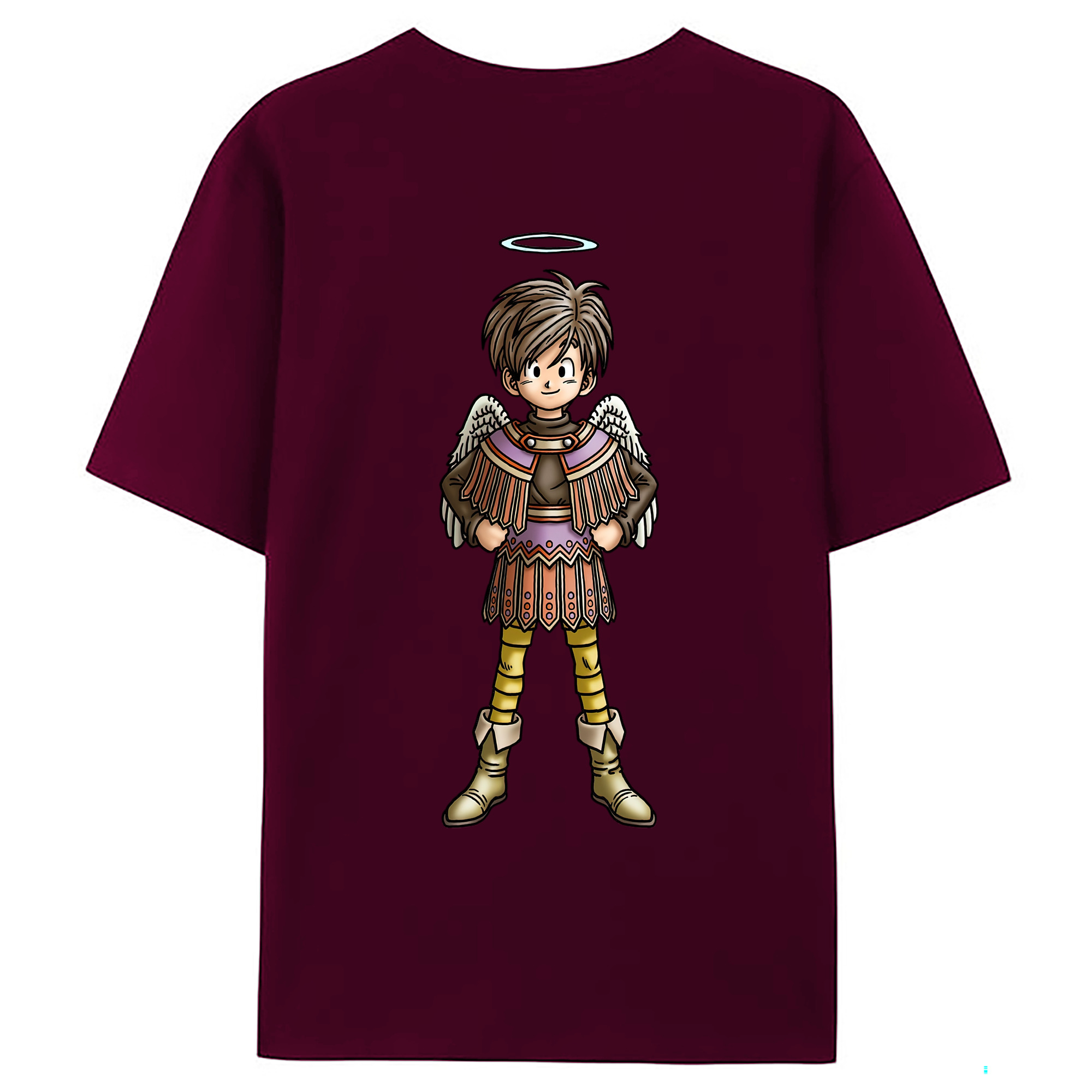 （画像用） ドラゴンクエスト Doragon Kuesuto Dragon Quest レディース半袖Tシャツ(バックプリント)